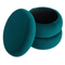 1 Seater Velvet Round Storage Box- 1515