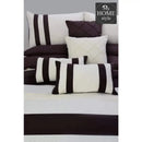 10 Pc's Pleats striped Duvet Set