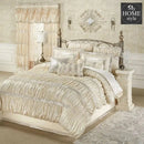 12 Piece  Cream Ruffled & Embellished luxury Bridal set