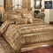 12 Piece Golden Ruffled & Embellished luxury Bridal set