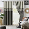 2 Pc's Luxury Velvet Embroidered Curtains Double Shaded With 2 Belts 48