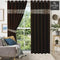 2 Pc's Luxury Velvet Embroidered Curtains With 2 Belts 01