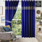 2 Pc's Luxury Velvet Embroidered Curtains With 2 Belts 11
