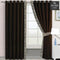 2 Pc's Luxury Velvet Embroidered Curtains With 2 Belts 15