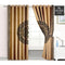 2 Pc's Luxury Velvet Embroidered Curtains With 2 Belts 24