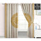 2 Pc's Luxury Velvet Embroidered Curtains With 2 Belts 29