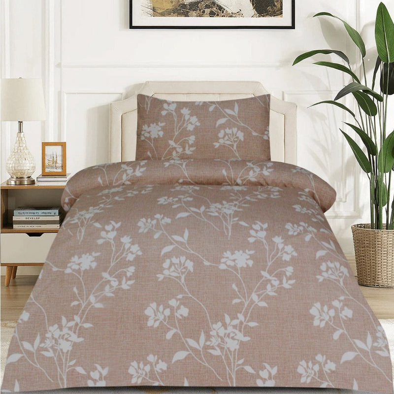 2 Pcs Printed Bed Sheet MHS-1009