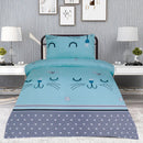 2 Pcs Printed Bed Sheet MHS-1014