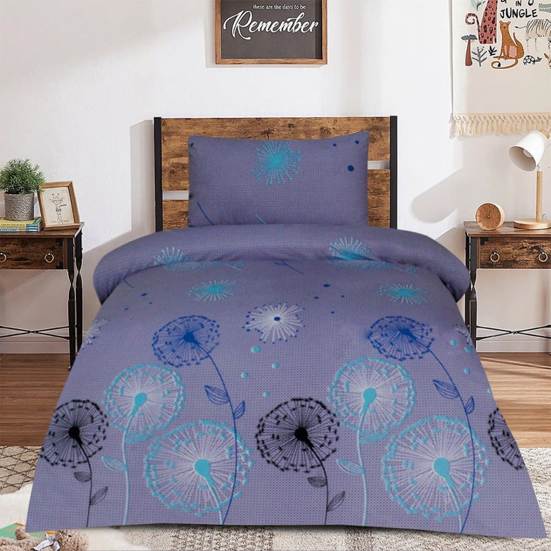 2 Pcs Printed Bed Sheet MHS-1018
