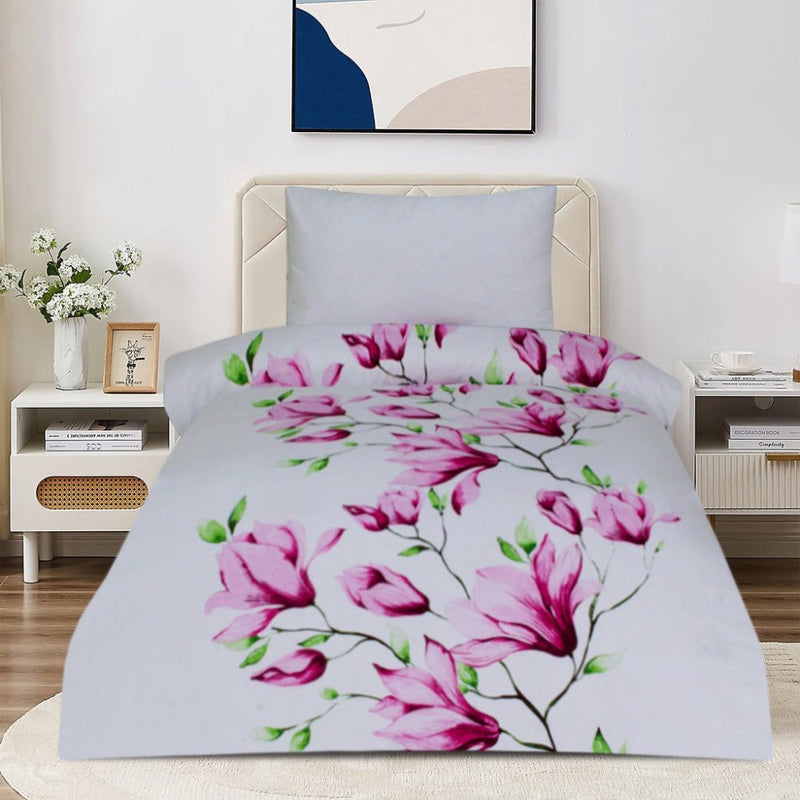 2 Pcs Printed Bed Sheet MHS-1019