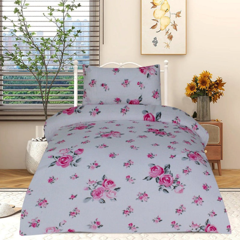 2 Pcs Printed Bed Sheet MHS-1021