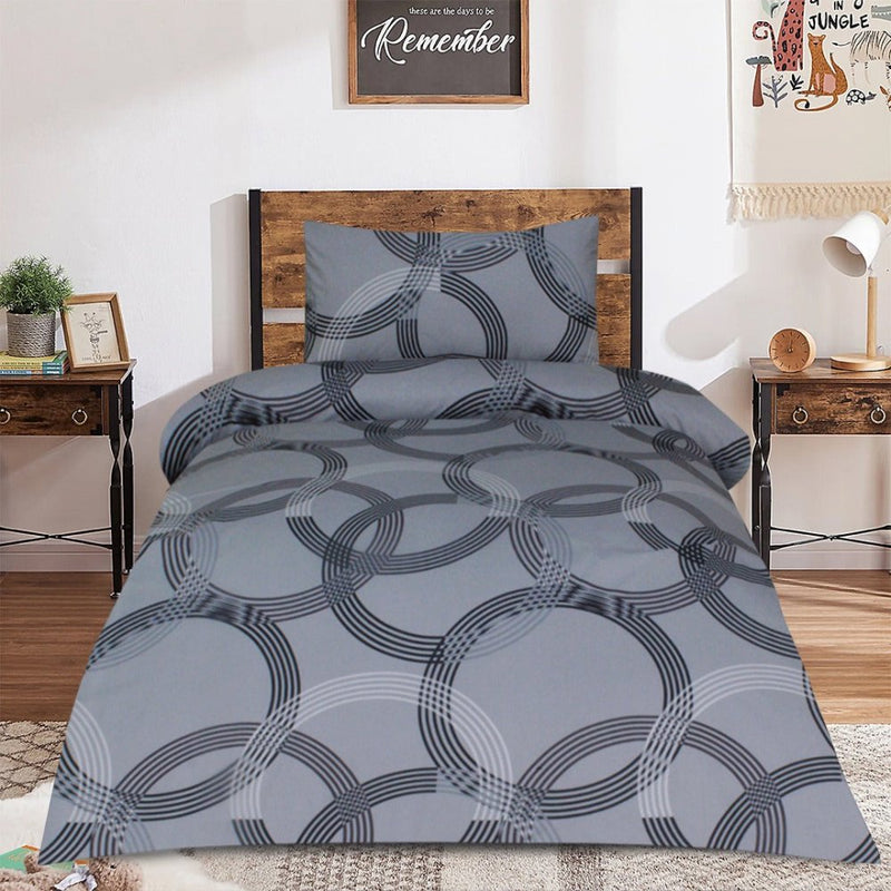 2 Pcs Printed Bed Sheet MHS-1024