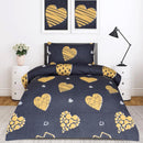 2 Pcs Printed Bed Sheet MHS-1042