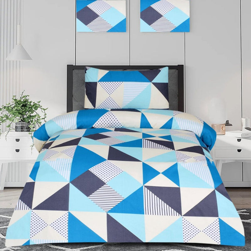 2 Pcs Printed Bed Sheet MHS-1052