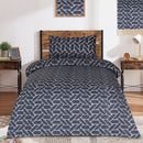 2 Pcs Printed Bed Sheet MHS-1054