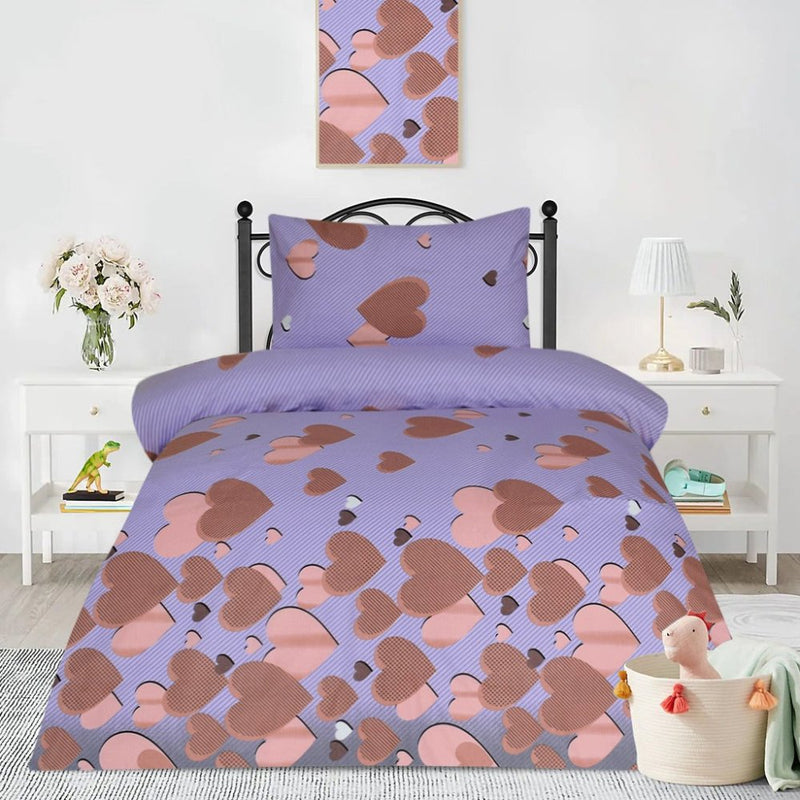 2 Pcs Printed Bed Sheet MHS-1064