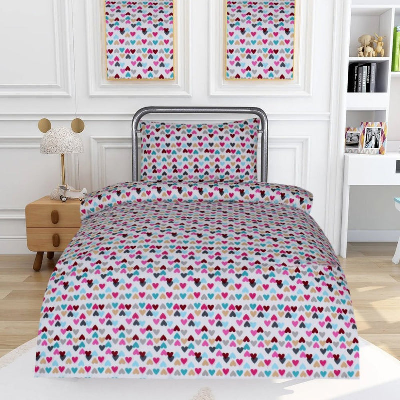 2 Pcs Printed Bed Sheet MHS-1065