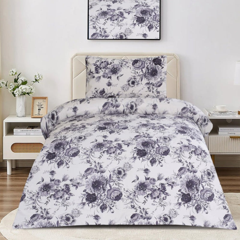 2 Pcs Printed Bed Sheet MHS-1072