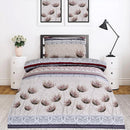 2 Pcs Printed Bed Sheet MHS-1073