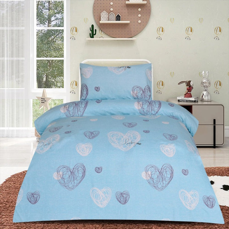 2 Pcs Printed Bed Sheet MHS-1075