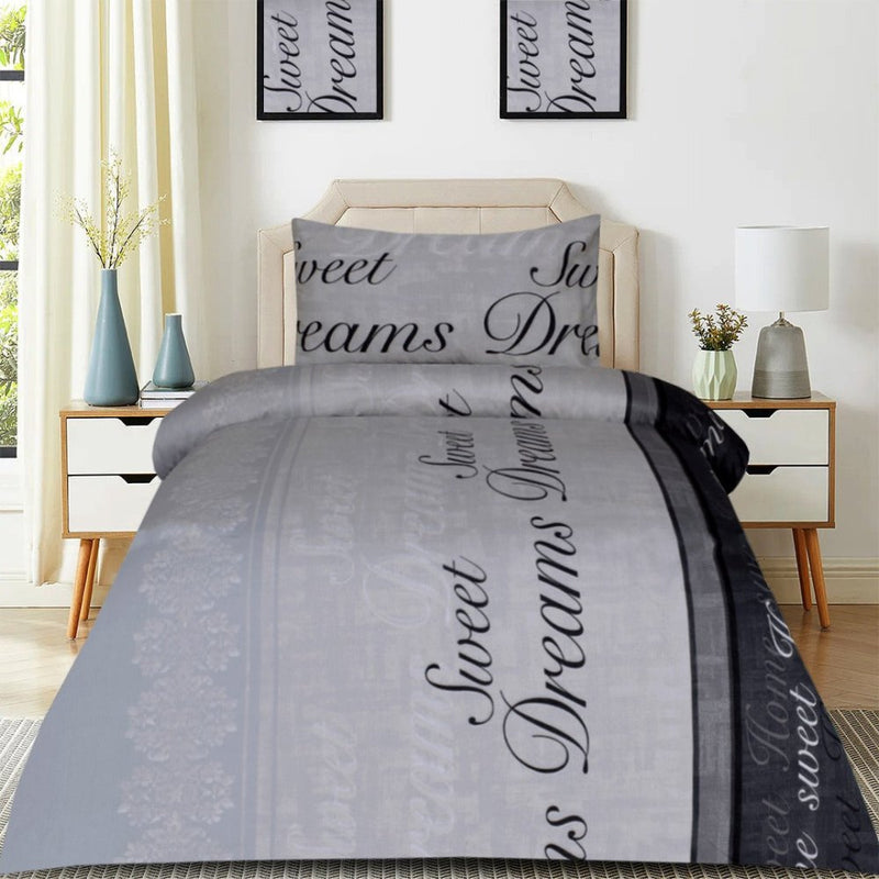 2 Pcs Printed Bed Sheet MHS-1083