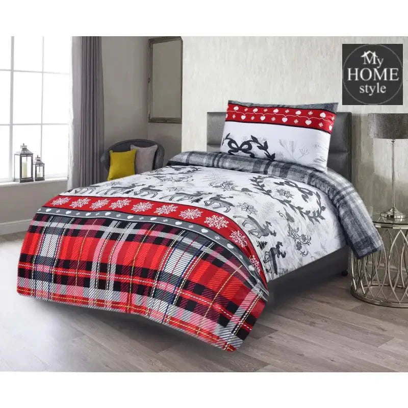 2 Pcs Printed Bed Sheet MHS-624