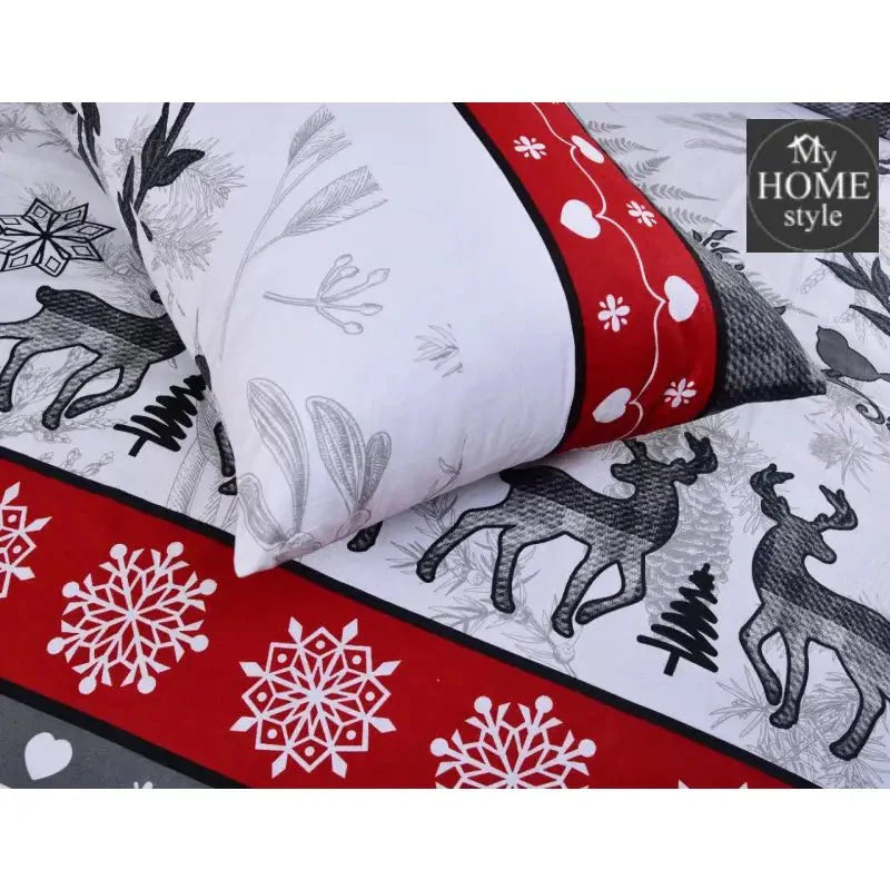 2 Pcs Printed Bed Sheet MHS-624