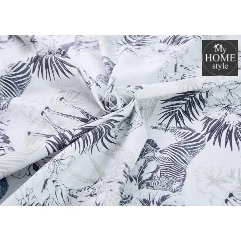 2 Pcs Printed Bed Sheet MHS-689