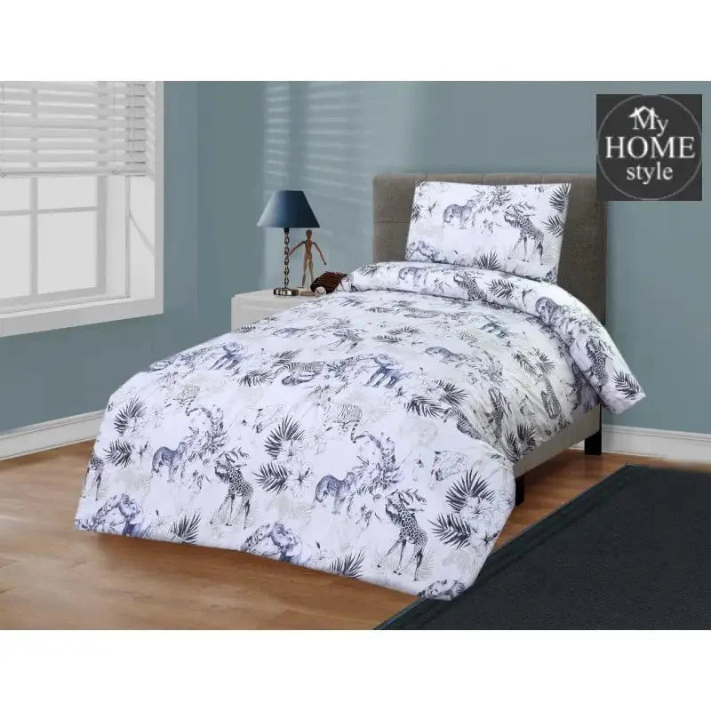 2 Pcs Printed Bed Sheet MHS-689