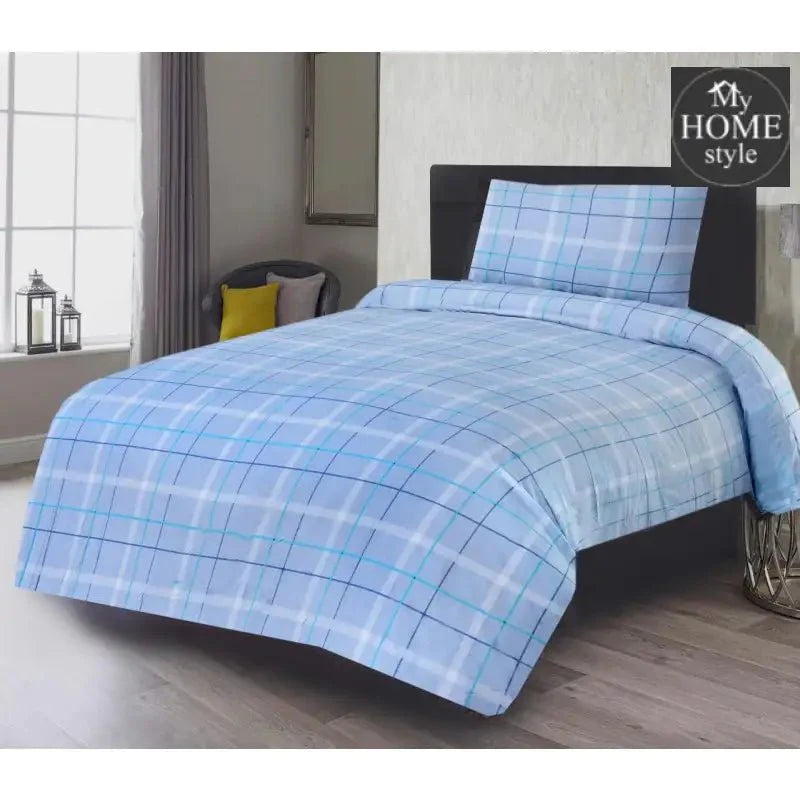 2 Pcs Printed Bed Sheet MHS-713