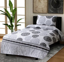 2 Pcs Printed Bed Sheet MHS-859