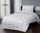 2 Pcs Printed Bed Sheet MHS-863