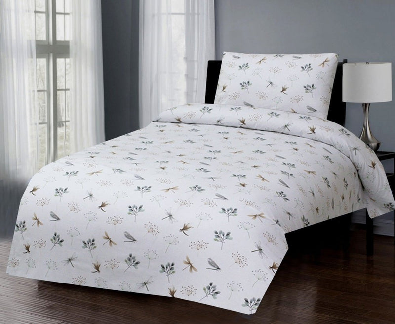 2 Pcs Printed Bed Sheet MHS-863
