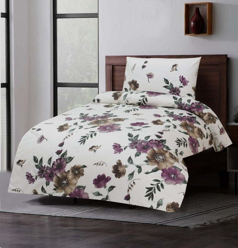 2 Pcs Printed Bed Sheet MHS-874