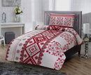 2 Pcs Printed Bed Sheet MHS-876