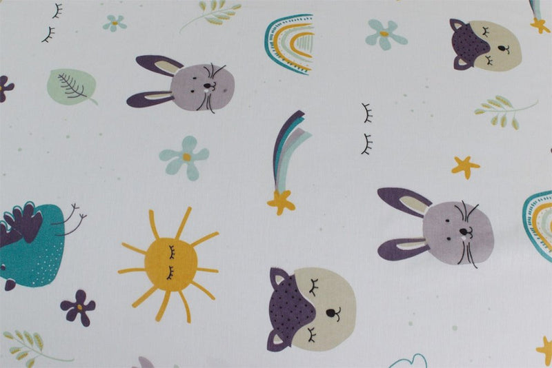 2 Pcs Printed Bed Sheet MHS-907