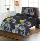 2 Pcs Printed Bed Sheet MHS-932