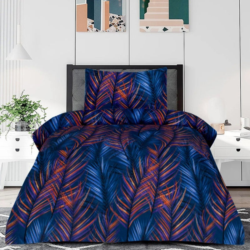 2 Pcs Printed Bed Sheet MHS-956