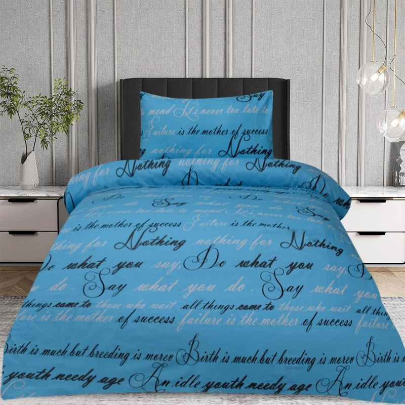 2 Pcs Printed Bed Sheet MHS-960