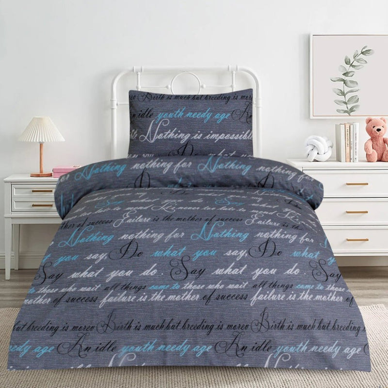 2 Pcs Printed Bed Sheet MHS-965
