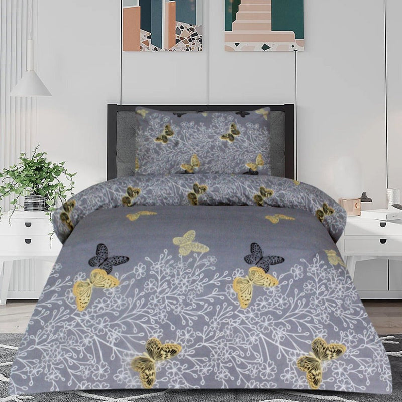 2 Pcs Printed Bed Sheet MHS-978