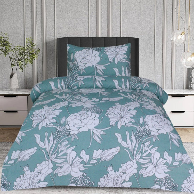 2 Pcs Printed Bed Sheet MHS-993