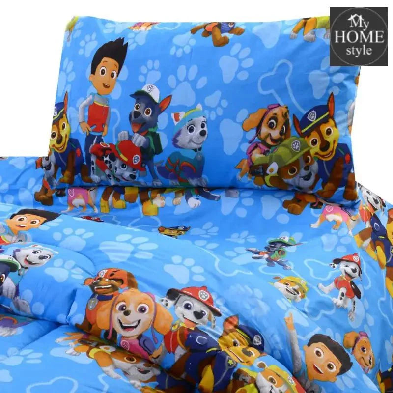 3 Pc's Kids Printed Comforter Set -02