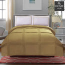 3 Pcs Luxury Baratta Pleated Duvet Set beige
