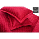 3 Pc's  Luxury Bedspread RED