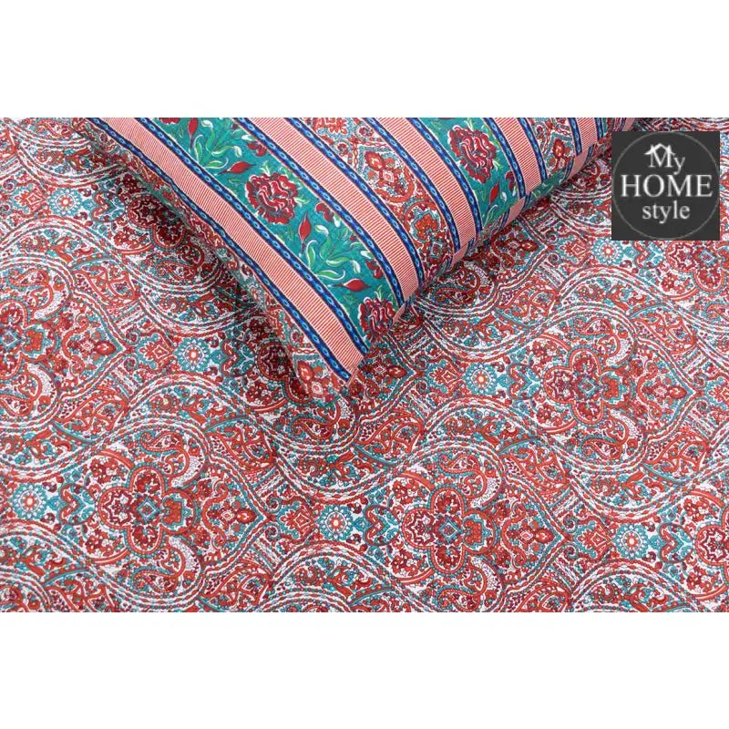 3 Pcs Premium Printed Bed Sheet MHS-853