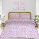 3 Pcs Printed Bed Sheet MHS-1116