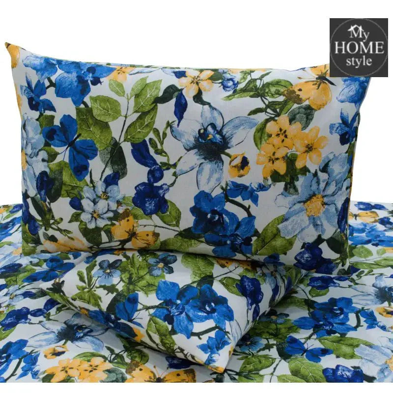 3 PCS PRINTED KING SIZE BED SHEET 806