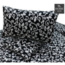 3 PCS PRINTED KING SIZE BED SHEET 807