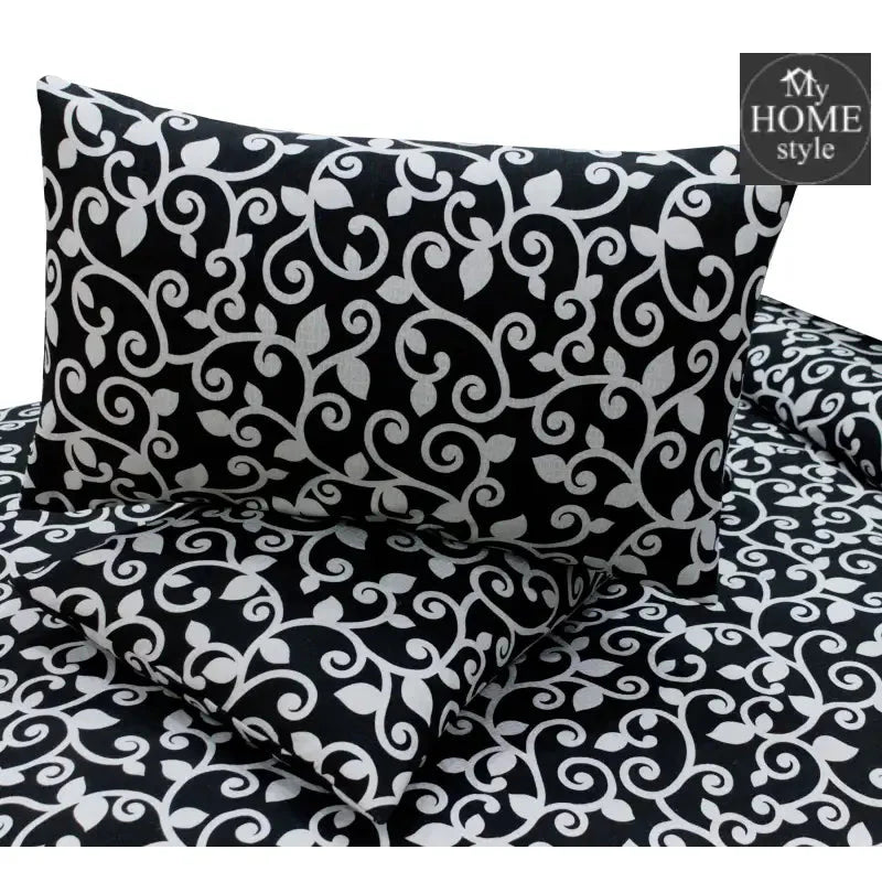 3 PCS PRINTED KING SIZE BED SHEET 807